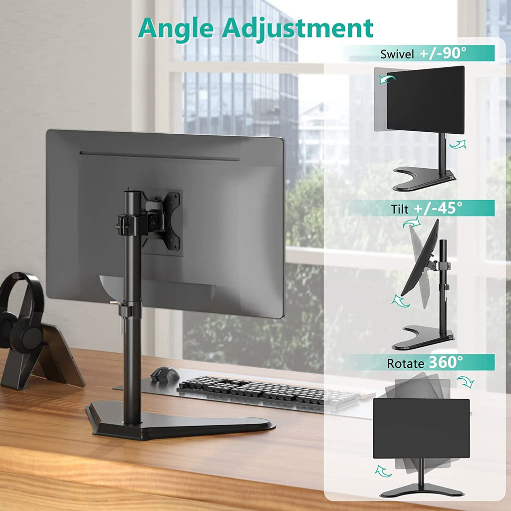 Freestanding Vesa Monitor Stand for 13-32 Inch Screens, up to 22 Lbs