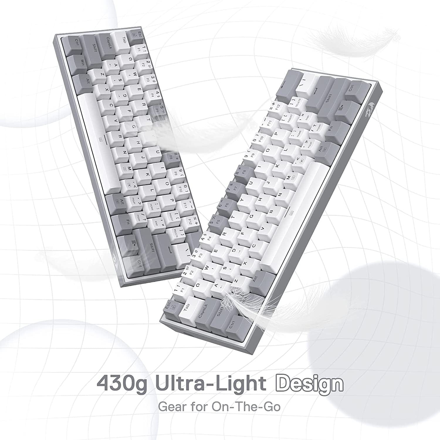 K617 Wired 60% Compact Hot-Swap RGB Mechanical Gaming Keyboard