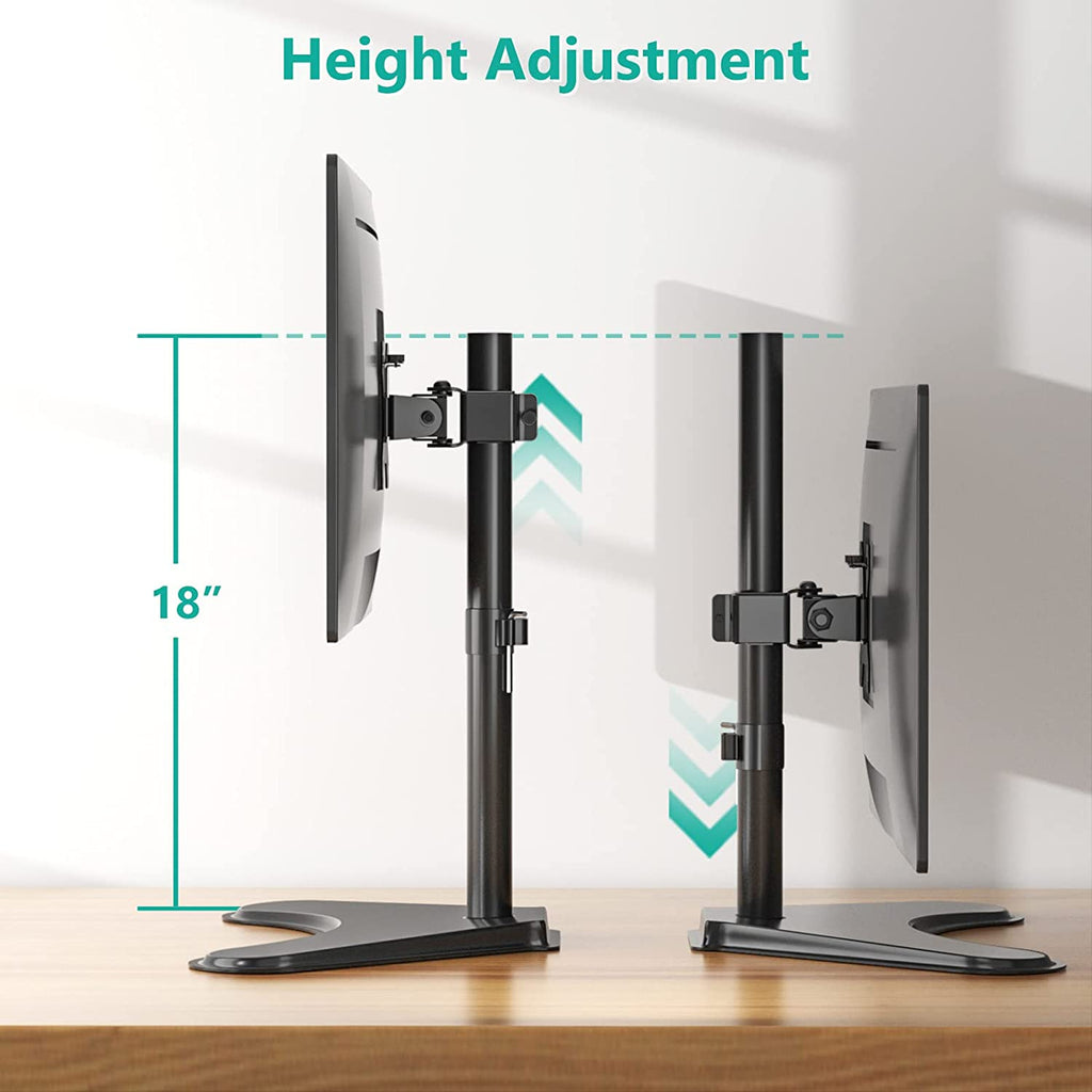 Freestanding Vesa Monitor Stand for 13-32 Inch Screens, up to 22 Lbs