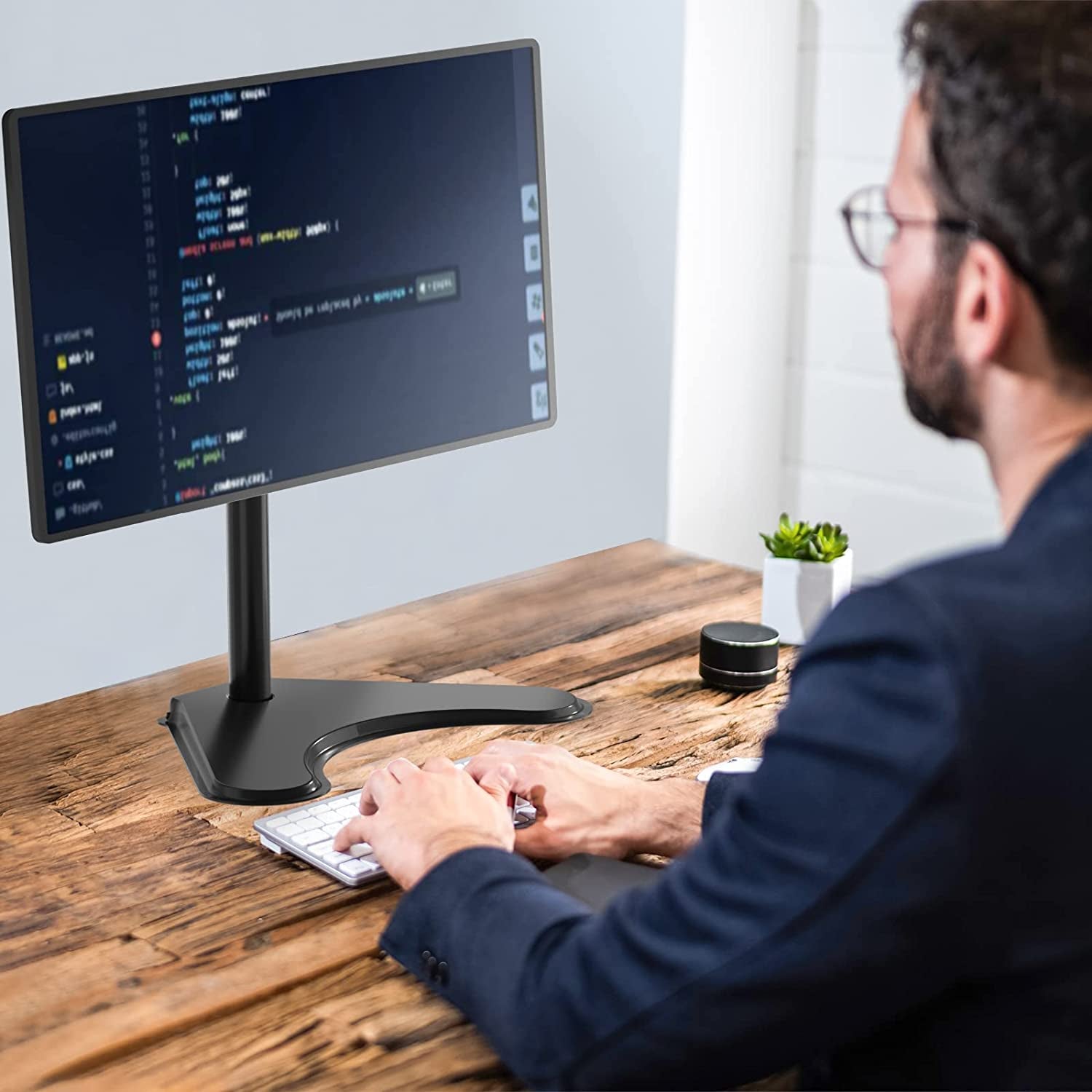 Freestanding Vesa Monitor Stand for 13-32 Inch Screens, up to 22 Lbs