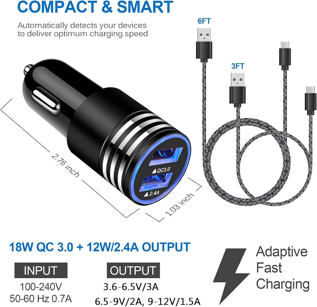 Type C Charger Fast Charger for Samsung Galaxy S26 S25 S24 S23 S22 S21