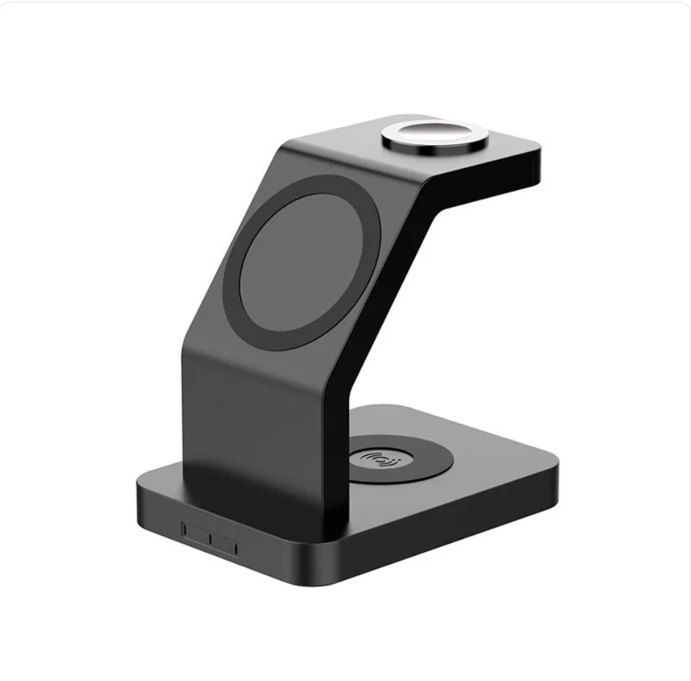 Magnetic 3-in-1 Wireless Charging Station