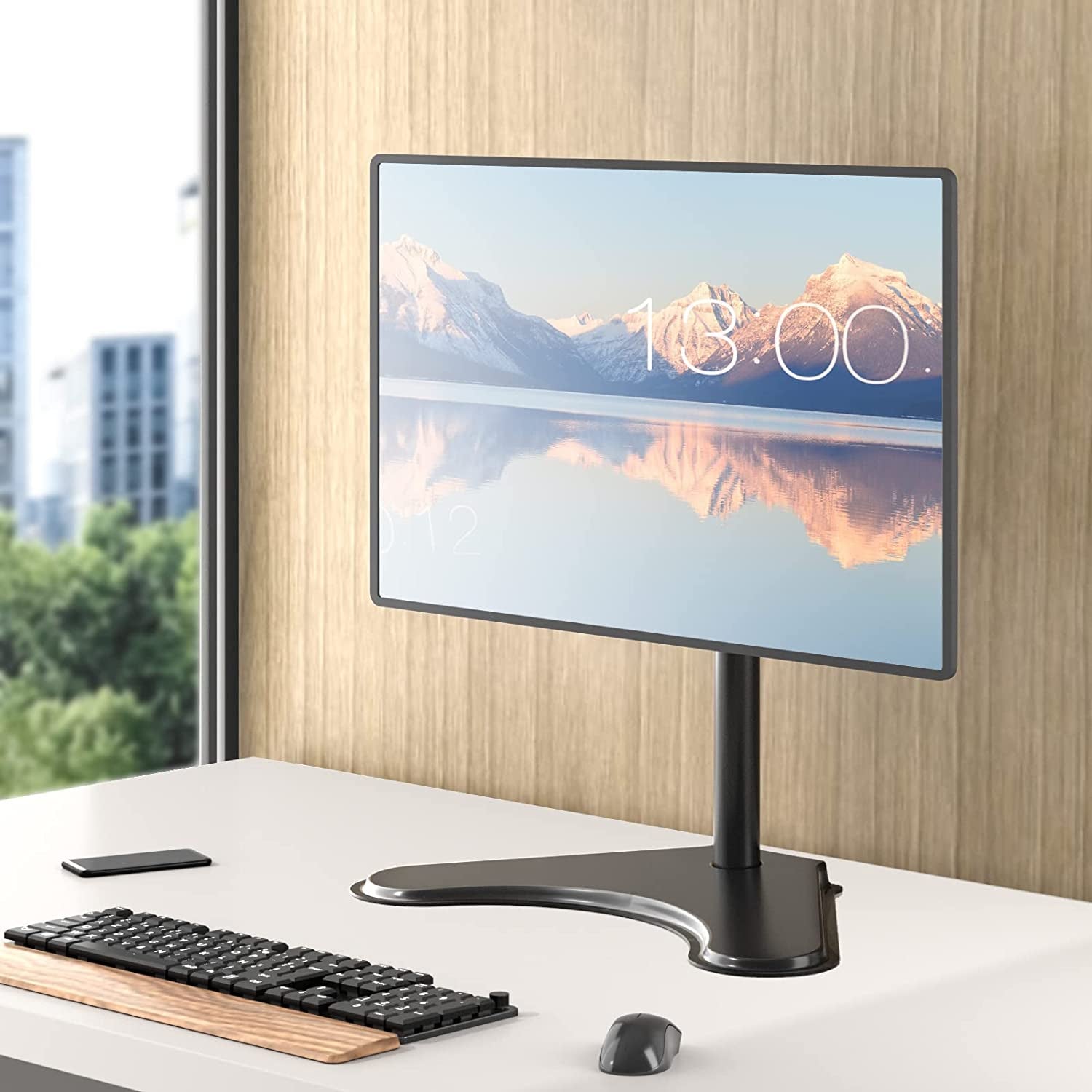 Freestanding Vesa Monitor Stand for 13-32 Inch Screens, up to 22 Lbs