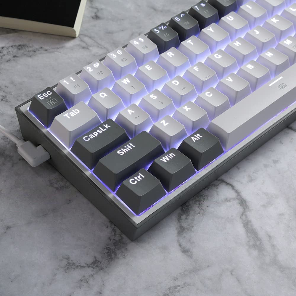 K617 Wired 60% Compact Hot-Swap RGB Mechanical Gaming Keyboard